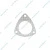 Прокладка приемной трубы Ford Transit 2.5 91-00. 256450