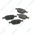 Колодки торм. пер. Ford Focus с 2005, C-Max. BB0321