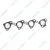 Прокладка коллектора выпускного Ford Transit Connect 2002-2013 1692879 // 128.162
