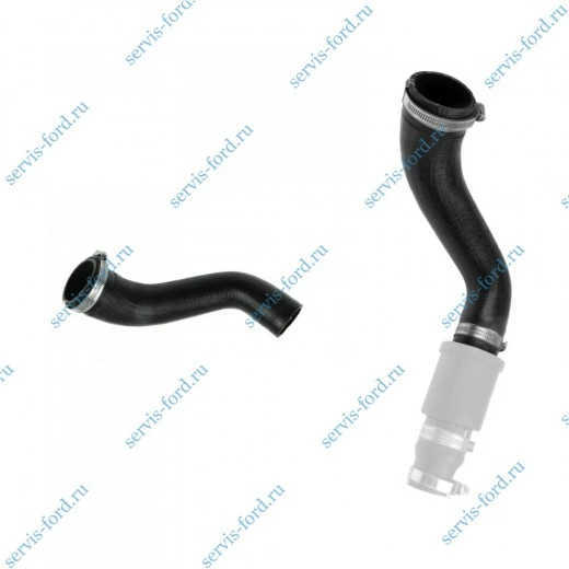 Патрубок интеркуллера низ R Ford Transit RWD с 2011 090619