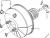 Усилитель тормозов вакуумный Ford Transit 2,5 91-2000, F02B343617 BOSCH, Т010068