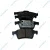 Колодки тормозные задние Ford Transit Connect 2002-2013 дисковые BB0253