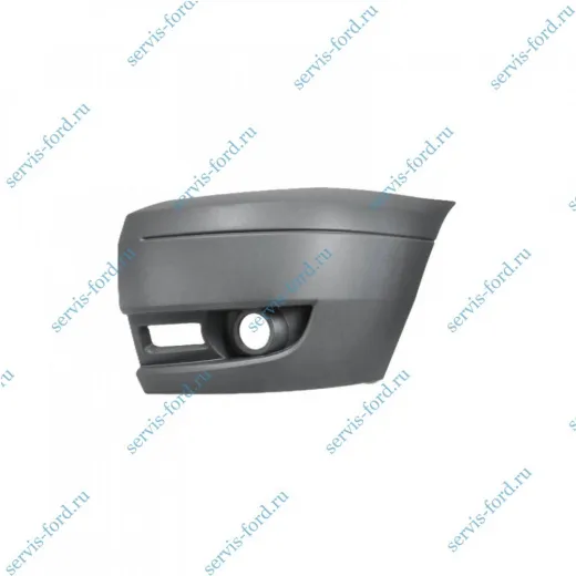 Угол бампера переднего L с отверстием под ПТФ Ford Transit 2006-2014 10019108