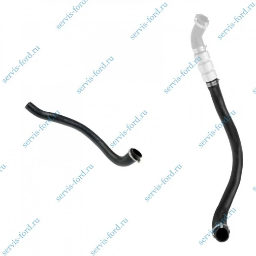 Патрубок интеркуллера L Ford Transit 2.2 2006-2011 090615