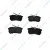 Колодки торм. зад. дисковые Ford Focus 1998-2005. 571998J