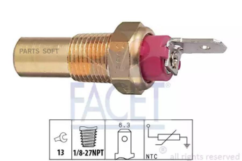 Датчик температуры охлаждающей жидкости Ford Escort до 1990 73069