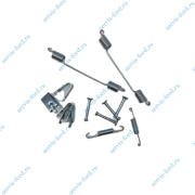 Монтажный к-кт колодок задних Ford Transit Connect 2002-2013 барабаный 7925814