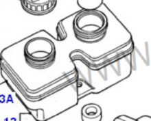 Резервуар гл.тормозного цилиндра. Ford Transit с 85 по 91 6151042