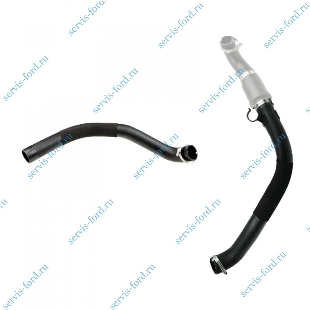 Патрубок интеркулера L низ Ford Transit 2.2 FWD с 2011 2036638 // 090623