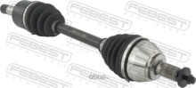 Привод левый Ford Focus 2 1686116 / 2114-CB4LH