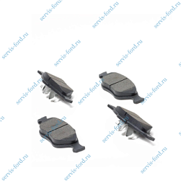 Колодки тормозные передние 1.3 / 1.4V16 / 1.4 TDCI /1.6, с 11.2001, Fusion с 08.2002. BD5108